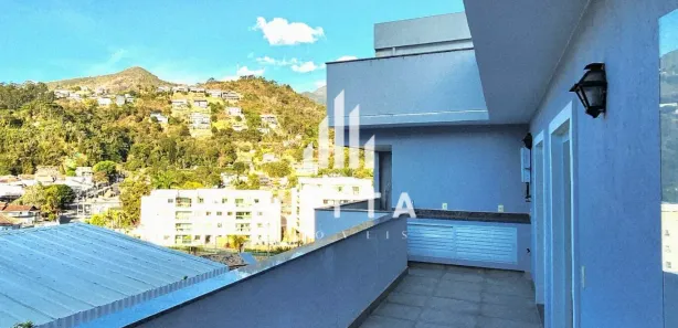 Cobertura com 2 Quartos para alugar, 95m² no Nogueira, Petrópolis