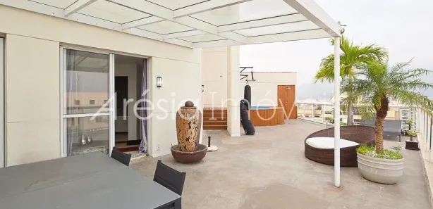 Cobertura com 3 Quartos para venda ou aluguel, 278m² no Barra da Tijuca, Rio de Janeiro
