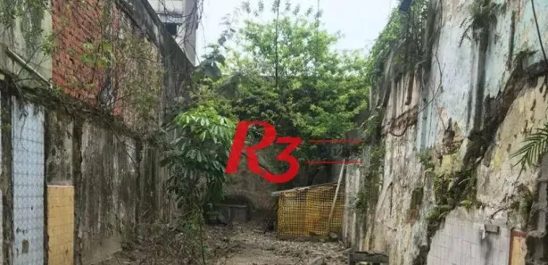 Lote/Terreno à venda, 286m² no Paquetá, Santos