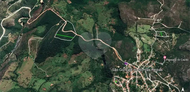 Lote/Terreno à venda, 100000m² no , Serro