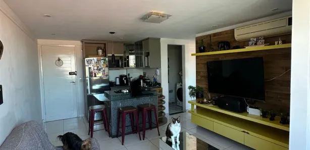Flat com 1 Quarto à venda, 55m² no Capim Macio, Natal