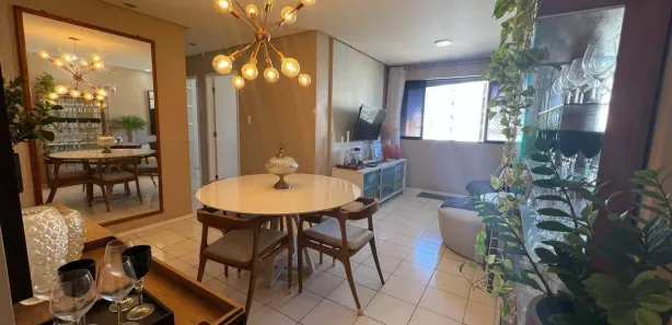 Apartamento com 3 Quartos à venda, 74m² no Mangabeiras, Maceió