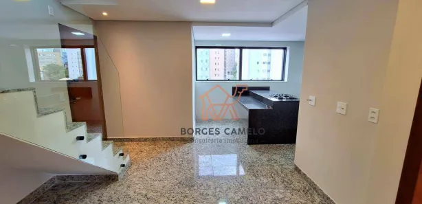Cobertura com 3 Quartos para venda ou aluguel, 80m² no Lourdes, Belo Horizonte