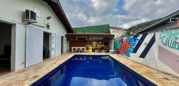 Casa de Condomínio com 4 Quartos à venda, 200m² no Balneário Praia do Pernambuco, Guarujá