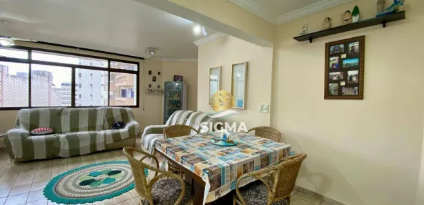 Apartamento com 3 Quartos à venda, 116m² no Vila Alzira, Guarujá