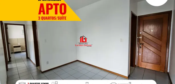 Apartamento com 3 Quartos para venda ou aluguel, 77m² no Chapada, Manaus