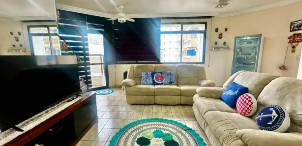 Apartamento com 3 Quartos à venda, 114m² no Vila Alzira, Guarujá