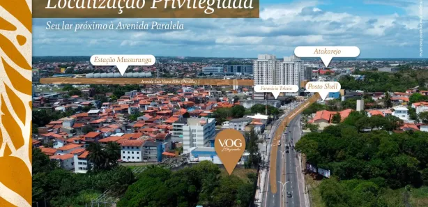 Apartamento com 3 Quartos à venda, 42m² no Itapuã, Salvador