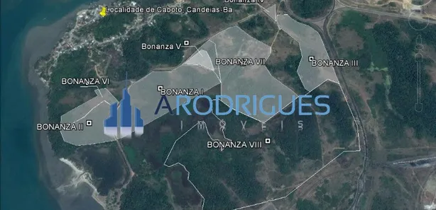 Lote/Terreno à venda, 134000m² no Centro, Candeias