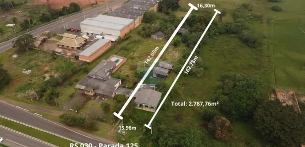 Lote/Terreno à venda, 278776m² no Centro, Glorinha