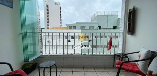 Apartamento com 2 Quartos à venda, 84m² no Vila Alzira, Guarujá
