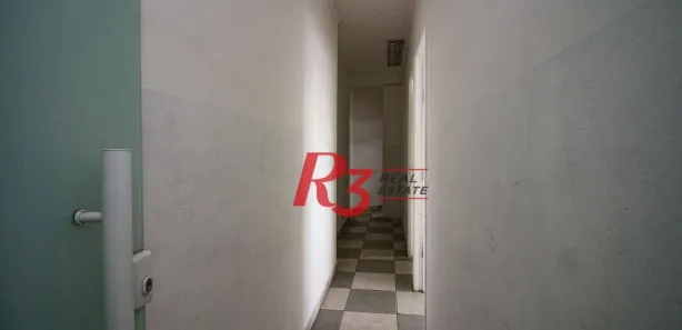 Sala Comercial para alugar, 44m² no Gonzaga, Santos