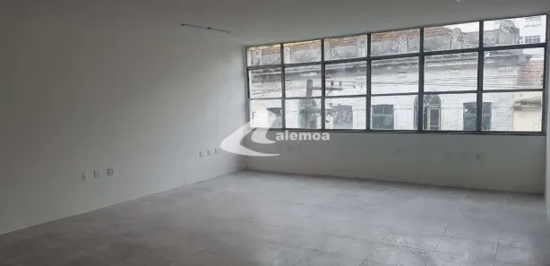 Sala Comercial para alugar, 55m² no Centro, Santos