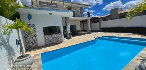 Casa de Condomínio com 6 Quartos para venda ou aluguel, 409m² no Portão, Lauro de Freitas