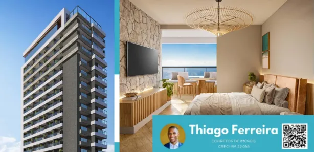 Apartamento com 1 Quarto à venda, 23m² no Itapuã, Salvador