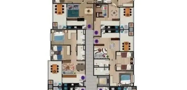 Apartamento com 2 Quartos à venda, 55m² no Cruzeiro, Caxias do Sul