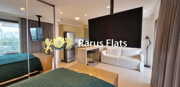 Flat com 1 Quarto para alugar, 50m² no Pinheiros, São Paulo