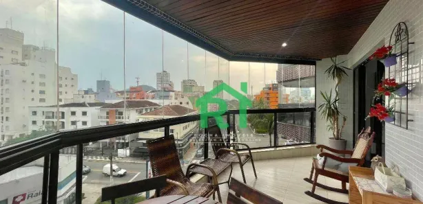 Apartamento com 3 Quartos à venda, 115m² no Vila Alzira, Guarujá