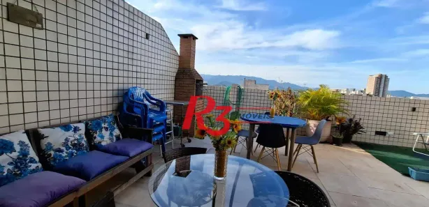Apartamento com 3 Quartos à venda, 142m² no Boqueirão, Santos