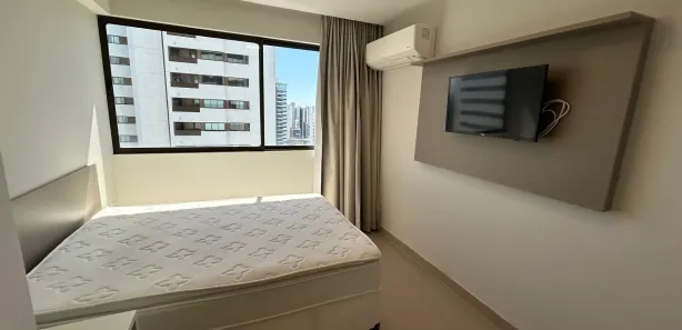 Flat com 1 Quarto para alugar, 38m² no Boa Viagem, Recife