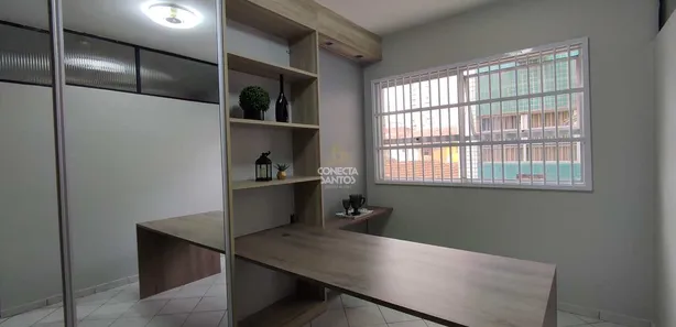Sala Comercial para alugar, 11m² no Vila Belmiro, Santos