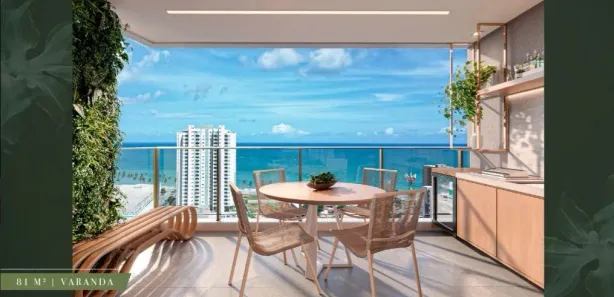 Apartamento com 2 Quartos à venda, 82m² no Jacarecica, Maceió