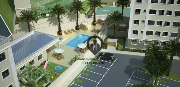 Apartamento com 2 Quartos à venda, 56m² no Campo Grande, Rio de Janeiro