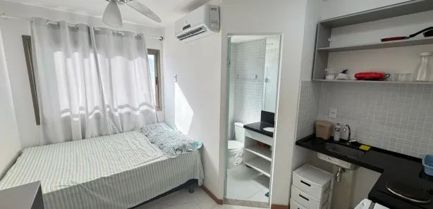 Apartamento com 1 Quarto para alugar, 16m² no Costa Azul, Salvador