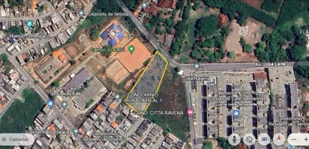 Lote/Terreno à venda, 4107m² no Caji, Lauro de Freitas