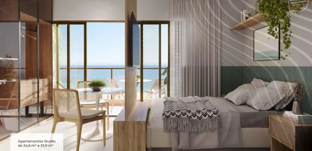 Apartamento com 1 Quarto à venda, 29m² no Itapuã, Salvador