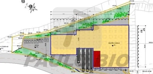 Galpão/Depósito/Armazém para venda ou aluguel, 3356m² no Parque Paraíso, Itapecerica da Serra