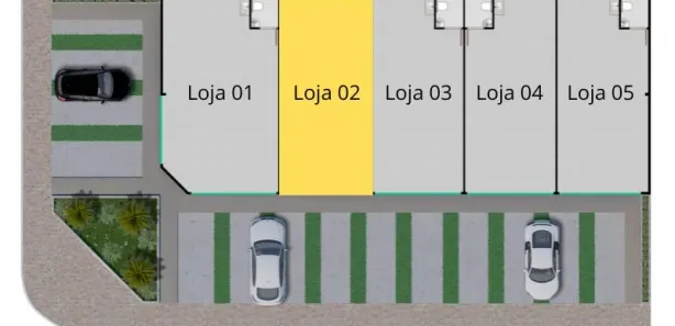 Ponto Comercial para alugar, 52m² no Vila Rosa, Goiânia