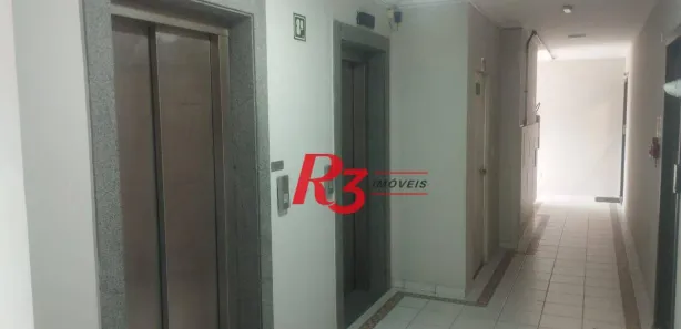 Sala Comercial para alugar, 115m² no Gonzaga, Santos