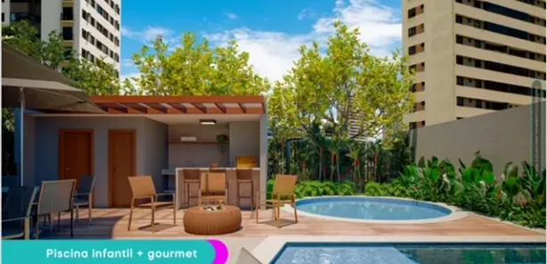 Apartamento com 2 Quartos à venda, 58m² no Capim Macio, Natal
