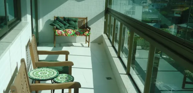 Apartamento com 3 Quartos para venda ou aluguel, 108m² no Praia da Costa, Vila Velha