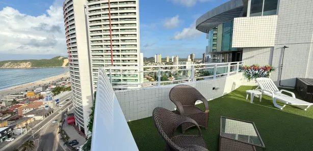 Cobertura com 2 Quartos para alugar, 10m² no Ponta Negra, Natal