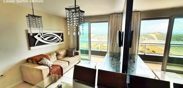 Apartamento com 2 Quartos para alugar, 55m² no Ponta Negra, Natal