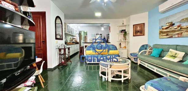 Apartamento com 3 Quartos à venda, 134m² no Vila Alzira, Guarujá