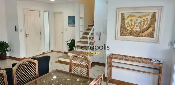 Casa de Condomínio com 3 Quartos à venda, 100m² no Enseada, Guarujá