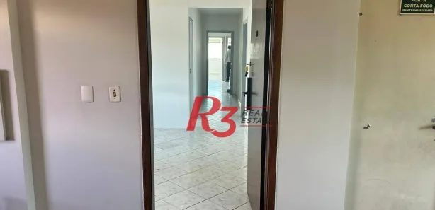 Sala Comercial para alugar, 113m² no Gonzaga, Santos