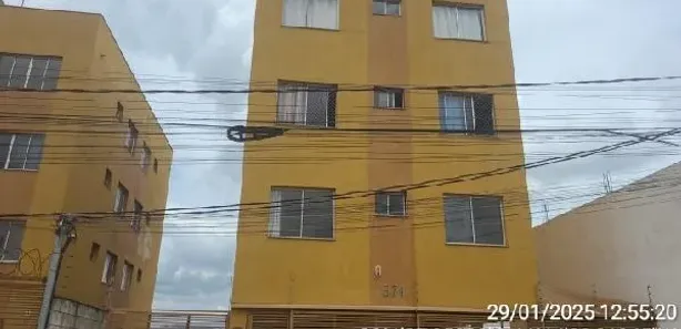 Apartamento com 2 Quartos à venda, 44m² no Paquetá, Betim