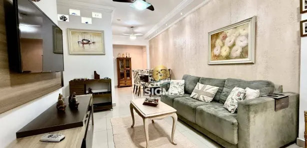 Apartamento com 3 Quartos à venda, 99m² no Vila Alzira, Guarujá
