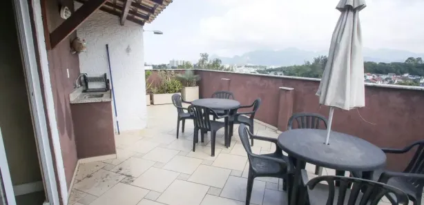 Cobertura com 3 Quartos para venda ou aluguel, 169m² no Freguesia (Jacarepaguá), Rio de Janeiro