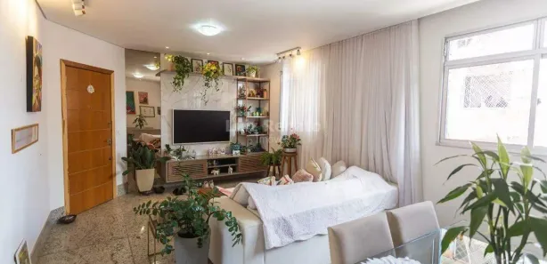 Apartamento com 3 Quartos para alugar, 90m² no Santo Antônio, Belo Horizonte