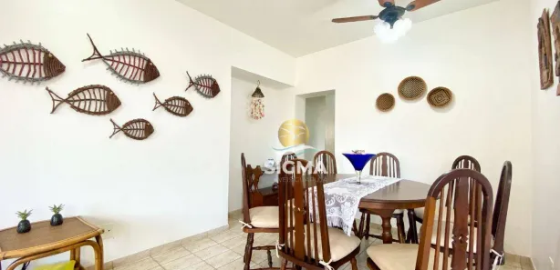 Apartamento com 3 Quartos à venda, 116m² no Vila Alzira, Guarujá