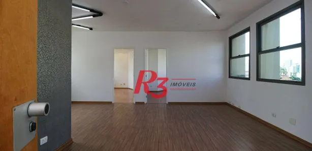 Sala Comercial para alugar, 70m² no Gonzaga, Santos