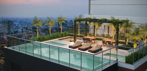 Level Brooklin 2 Quartos no Bela Vista, São Paulo