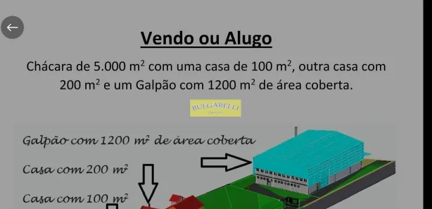 com 1 Quarto para venda ou aluguel, 1500m² no Pinhal, Cabreúva