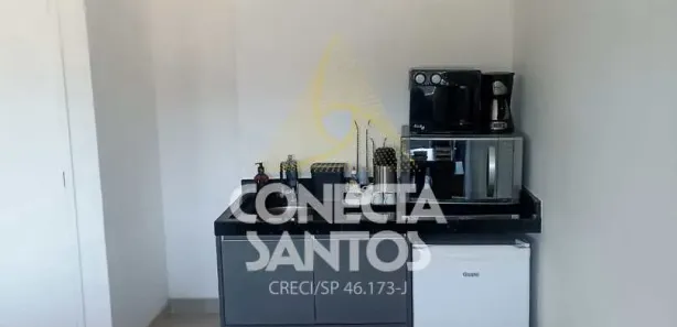 Sala Comercial para alugar, 42m² no Vila Belmiro, Santos