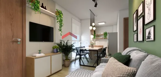 Apartamento com 2 Quartos à venda, 41m² no Vera Cruz, Tremembé